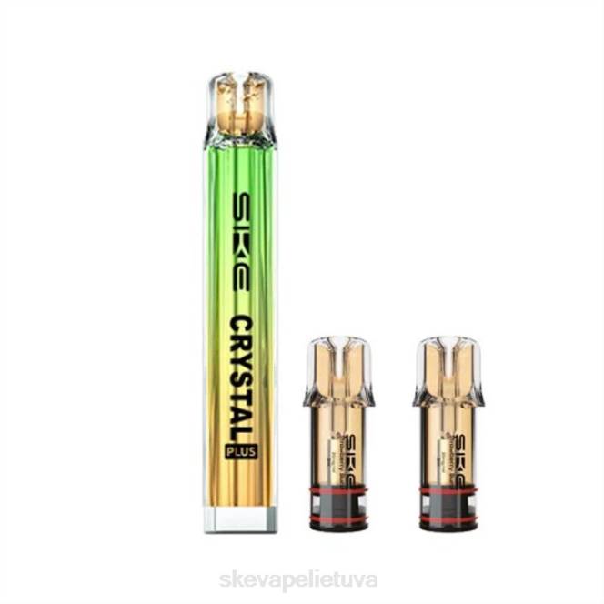 SKE Crystal vapes plus pod rinkiniai aurora green pod rinkinys 4B4617 - SKE Vape Flavours