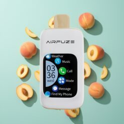 AirFuze Smart 30000 Puffs Disposable Pod Sultingos Persikos, 5%, 900mAh, Type-C