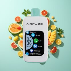 AirFuze Smart 30000 Puffs Disposable Pod Vaivorykštės Vaisių Sprogimas 900mAh 5% Nikotino