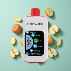 AirFuze Smart 30000 Puffs Triple Obuoliai, 5% Nikotino, 900mAh, Type-C