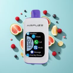Airfuze Smart Pro 40000 Puffs Dūmai Mėlynasis Razz Ledas 900mAh 20ml
