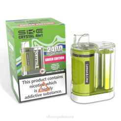 SKE Crystal 2400 4 in 1 pod rinkinys sumaišytas žalias leidimas 4B4697 - SKE Vape Flavours