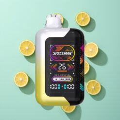 SMOK Spaceman SP40000 40000 iškvėpimų Citrinų Pop be nikotino, 20ml, 1000mAh