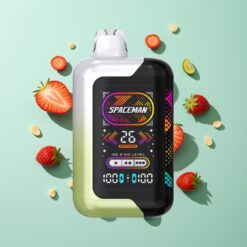 SMOK SPACEMAN SP40000 40000 užsikimšimų braškė-kivis 0% nikotino 20ml 1000mAh