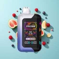 SMOK SPACEMAN SP40000 40000 užtraukimų Mėlynių Serbentų Ledas 0% nikotino, 20ml, 1000mAh