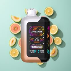 SMOK Spaceman SP40000 40000 užtraukimų Sultingas Persikas Arbūzas 0% nikotino, 20ml, 1000mAh